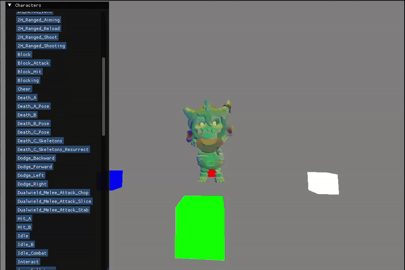 icon of HumanGL if mouse hover